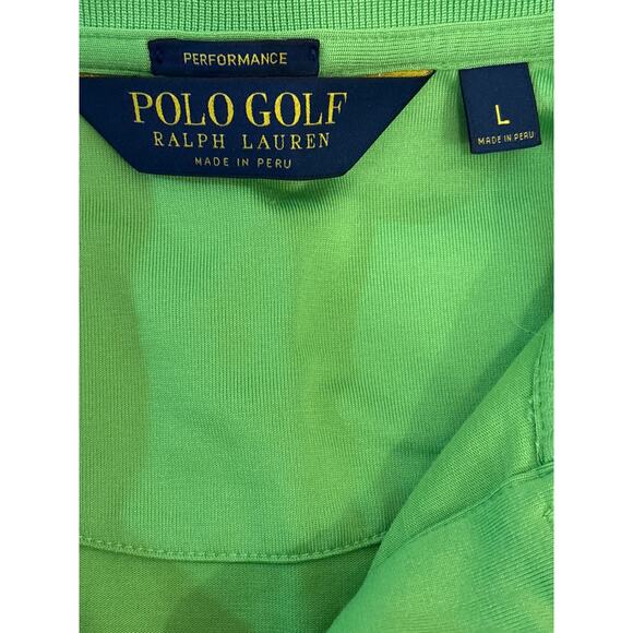 Polo Golf Ralph Lauren neon green Sahalee C.C. Women’s PGA championship Large - Picture 4 of 6